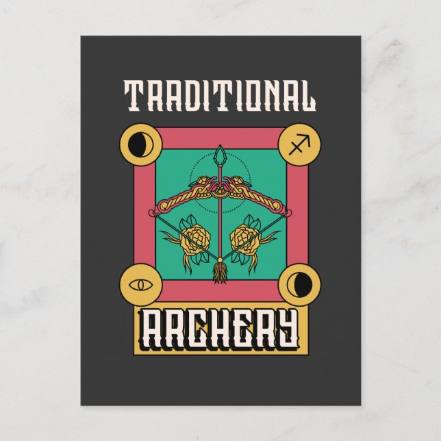 Traditional Archery  Postcard (Front)