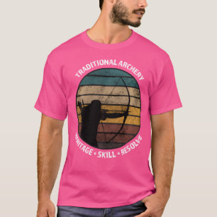 Traditional Archery Trad Bow Archers T-Shirt
