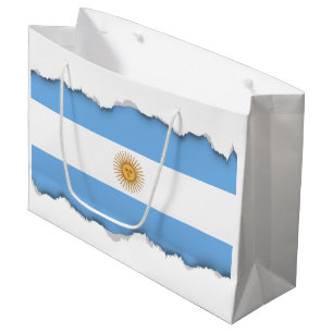 Traditional Argentina Flag Large Gift Bag