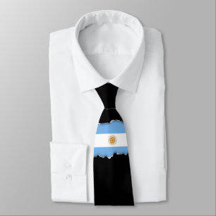 Traditional Argentina Flag Tie
