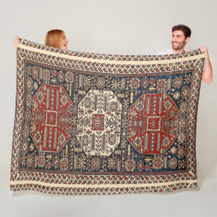 Traditional Armenian   Fleece Blanket