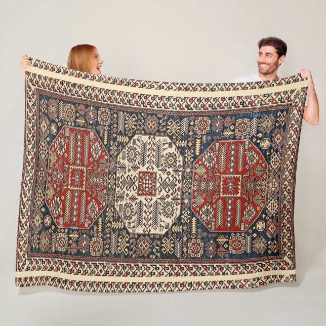 Traditional Armenian   Fleece Blanket (In Situ)