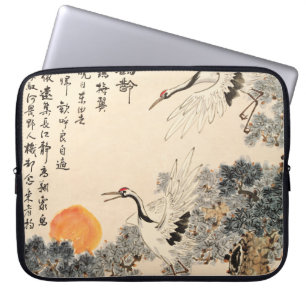 Traditional Asian painting: classic art. Laptop Sleeve