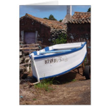 Traditional Azorean Fishing Boat