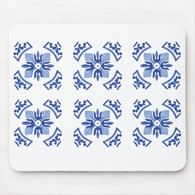 Traditional Azulejos  Mouse Mat (Front)