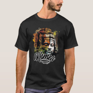 Traditional Bayon Temple of Angkor Cambodian Khmer T-Shirt