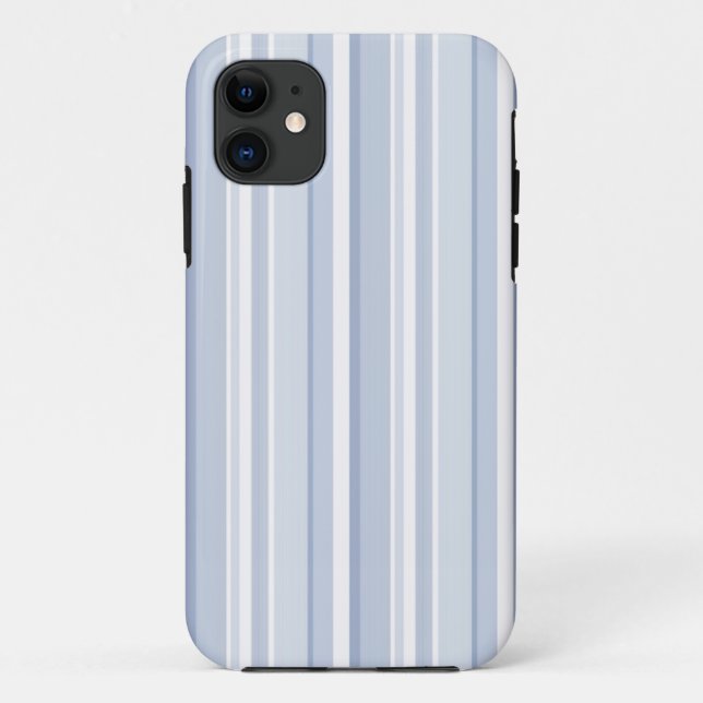 Traditional Blue Striped Phone Case (Back)