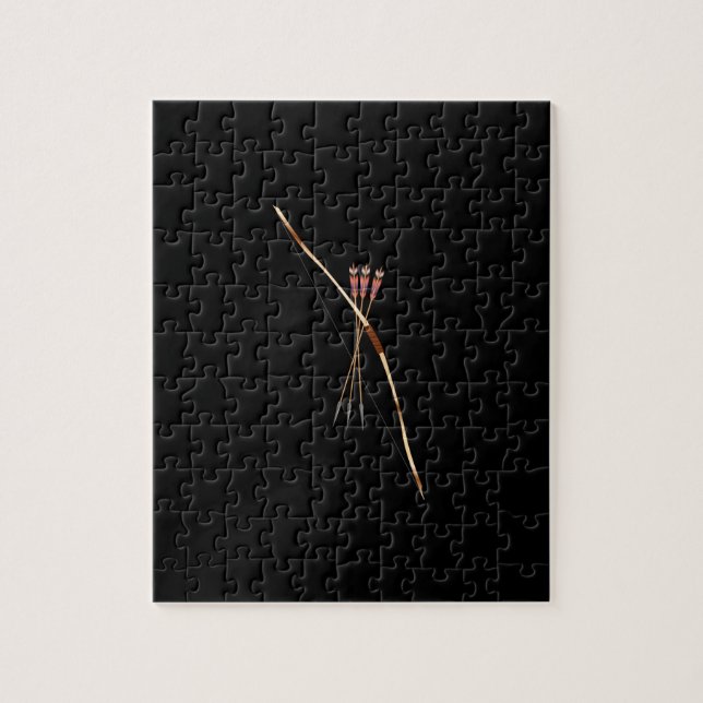 Traditional Bow And Arrow Jigsaw Puzzle (Vertical)