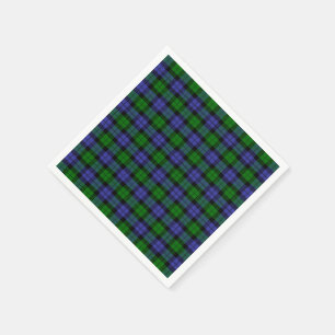 Traditional British plaid tartan  Napkin