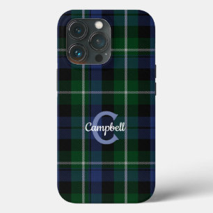 Traditional Campbell Clan Tartan Plaid  iPhone 13 Pro Case