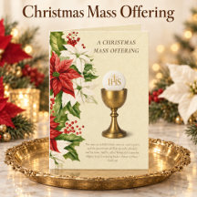 Traditional Catholic Christmas Mass Offering