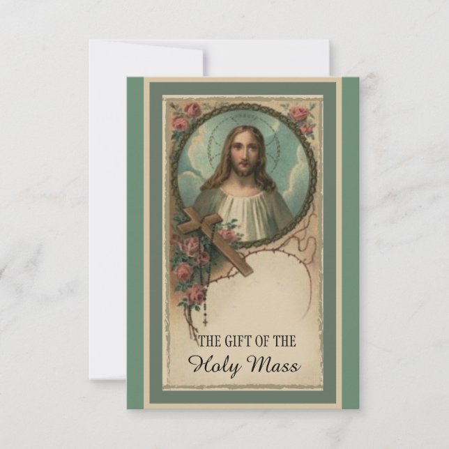 Traditional Catholic Mass Offering Sacred Heart (Front)