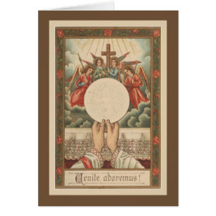 Traditional Catholic Priest Eucharist Angels
