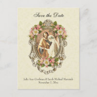 Traditional Catholic SAVE THE DATE Wedding