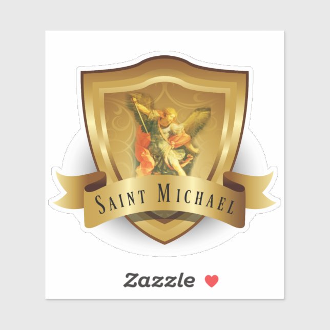 Traditional Catholic St. Michael Shield Angel (Sheet)