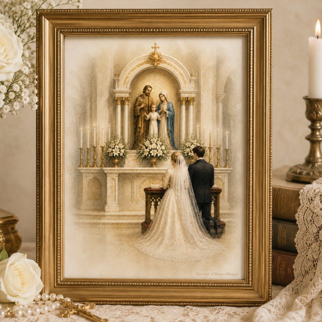 Traditional Catholic Wedding Shrine Bride Groom  (Creator Uploaded)