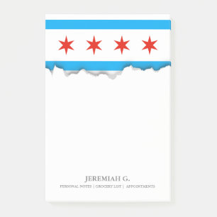 Traditional Chicago flag Post-it Notes