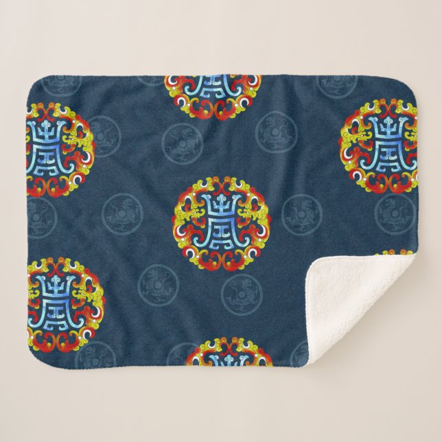 traditional china blanket (Front (Horizontal))