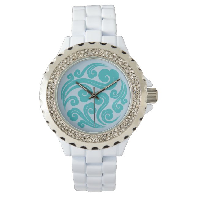 traditional Chinese auspicious cloud pattern Watch (Front)