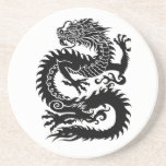Traditional Chinese dragon Coaster<br><div class="desc">East Asia dragon. Traditional Chinese or Japanese mythological creature. Feng shui animal Illustration by Insima</div>