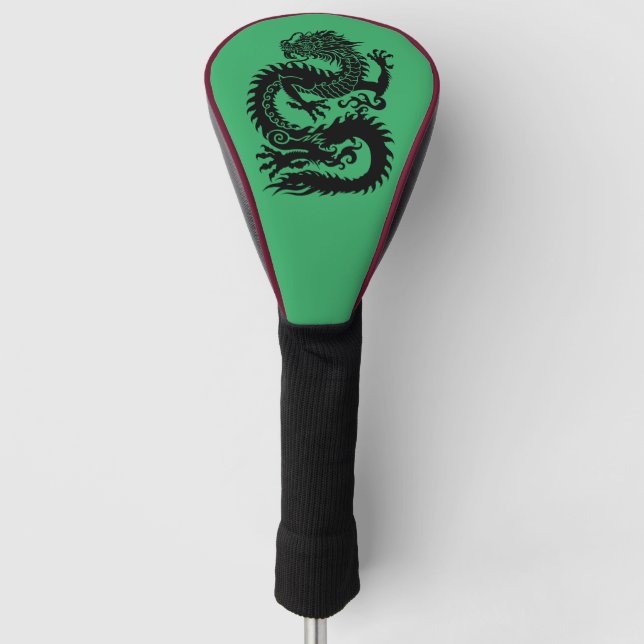 Traditional Chinese dragon Golf Head Cover (Front)
