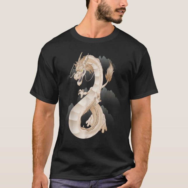 Traditional Chinese Dragon Symbol Of Power and Str T-Shirt (Front)