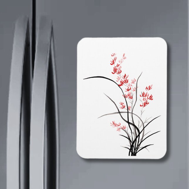 Traditional Chinese Iris - one Magnet (Creator Uploaded)