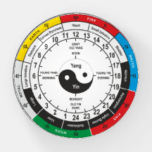 Traditional Chinese Medicine Body Clock T-Shirt Sh