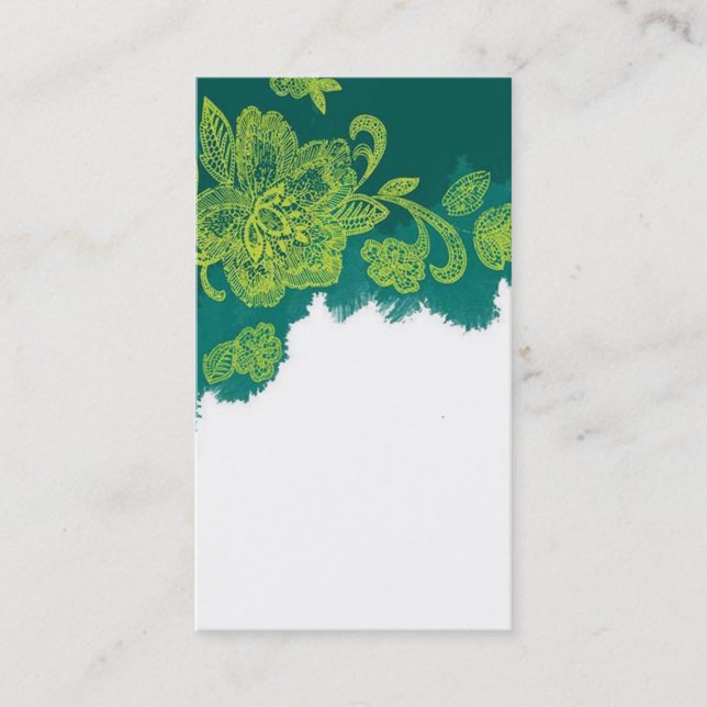 traditional chinese painting business card templat (Front)