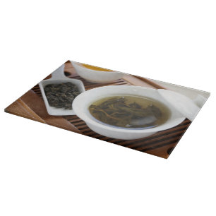 Traditional Chinese tea ceremony: oolong tea Cutting Board