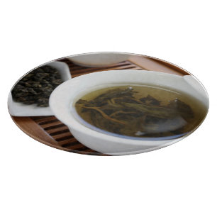 Traditional Chinese tea ceremony: oolong tea Cutting Board