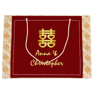 Traditional Chinese wedding peranakan Large Gift Bag