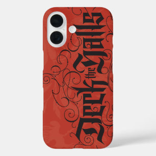 Traditional Christmas Calligraphy - Deck the Halls iPhone 16 Case