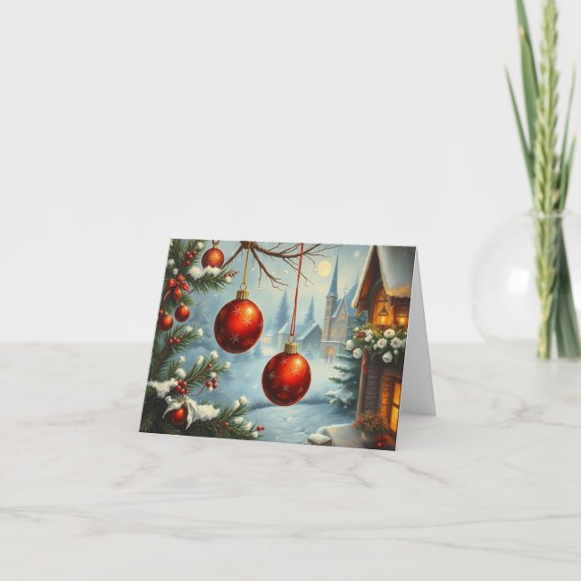 Traditional Christmas Card (Front)