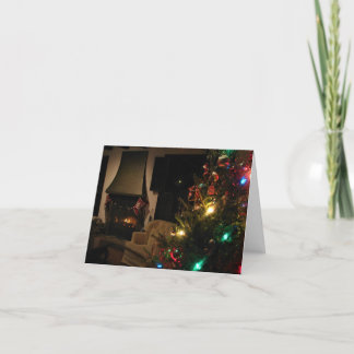 traditional Christmas card