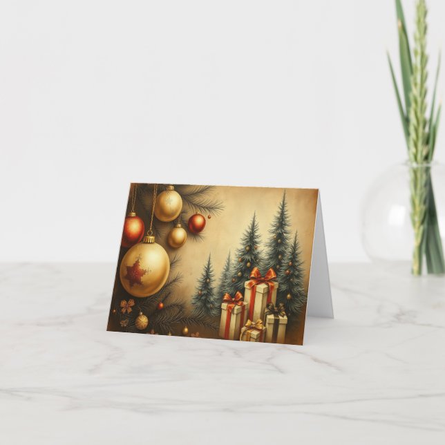 Traditional Christmas Card (Front)