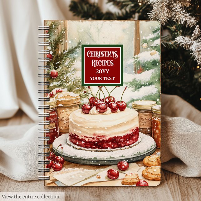 Traditional Christmas cookbook notebook for family (Traditional Christmas cookbook notebook for family)