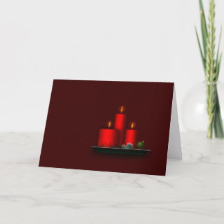Traditional Christmas Greeting Card