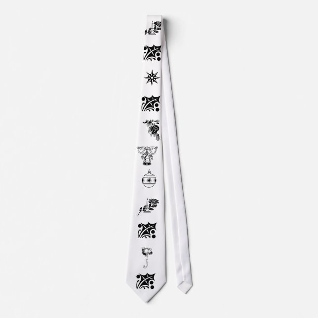 TRADITIONAL CHRISTMAS IMAGES tie (Front)