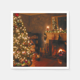 Traditional Christmas Napkin