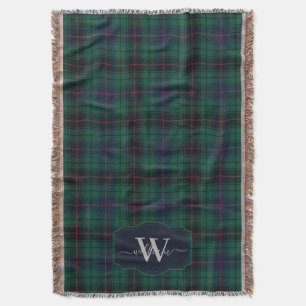 Traditional Clan Davidson Scottish Tartan Plaid Throw Blanket