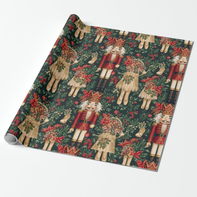 Traditional/Classic Christmas Paper (Unrolled)