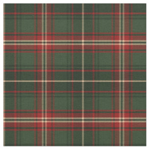 Traditional Classic Green Tartan Christmas Plaid Fabric