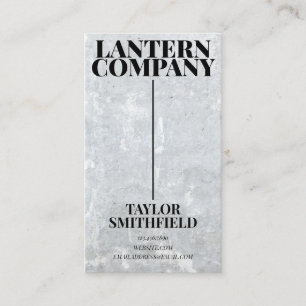TRADITIONAL CONCRETE BUSINESS CARD