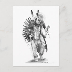 Traditional Dancer Postcard