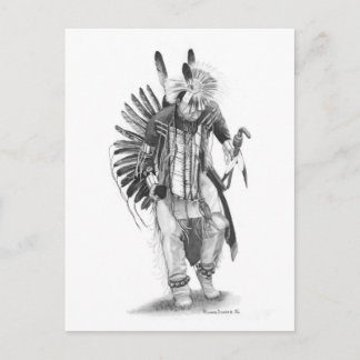 Traditional Dancer Postcard