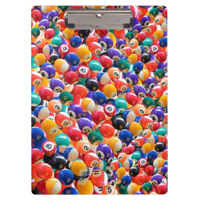 Traditional Eightball Colors, Clipboard (Front)