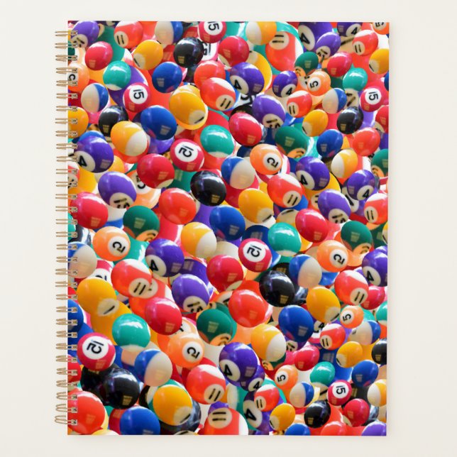 Traditional Eightball Colors, Planner (Front)