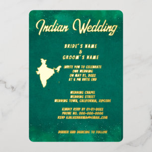 traditional emerald green indian destination real 