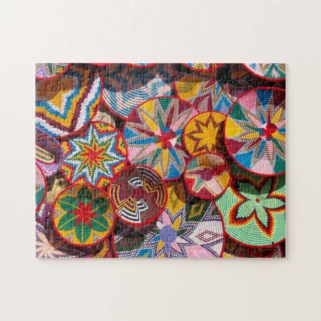 Traditional Ethiopian Baskets Jigsaw Puzzle (Horizontal)